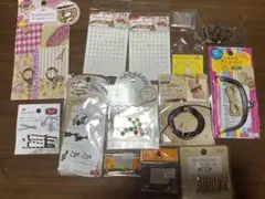 《ハンドメイド雑貨》ストラップ パーツ 部品 まとめ売り