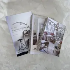 3冊set ダミーブック フェイクブック 撮影 小物