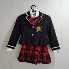 女の子用フォーマルスーツ120cm 入学式 入園式 卒園式
