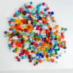 訳あり　小粒ガラスナギット300個以上