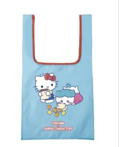 ちいかわ×サンリオキャラクターズ エコバッグ ハチワレ　ハローキティ