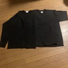 PRO CLUB ヘビーウェイト 長袖カットソー と半袖XL ブラック2枚セット