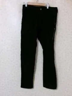 104453 フィールドコア　ワークマン　カーゴパンツ　黒　サイズL