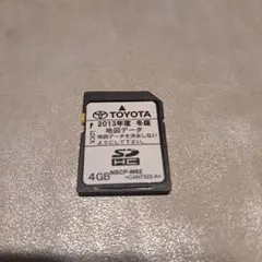 TOYOTA カーナビ用SDカード 16GB 2015年度 秋版 地図データ - メルカリ