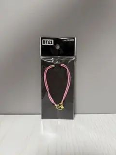 BT21 COOKY キャラクターチャーム付き ハートヘアゴム