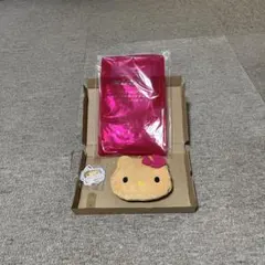 sweet2025年8月号ハローキティ ぬいぐるみポーチチャーム & ステッカー