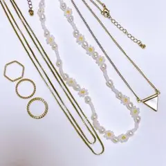 ネックレス & リング 6点 おまとめ売り