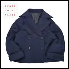 え*ん様 F/古着 SENSE OF PLACE ショート丈 ボリューム袖 ダブ