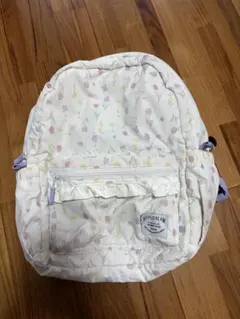 Kid's Foret 꽃무늬 배낭 퍼플