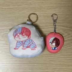 ヒロアカ展 轟焦凍 有精卵マスコット ぷくぷくポーチ 内外未分化ろきくん