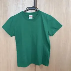 ユナイテッドアスレ　キッズ　140センチ　半袖Tシャツ　原色緑　綿100% 春夏のサムネイル