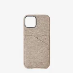 【BONAVENTURA】バックカバーケース シュリンクレザー iPhone15