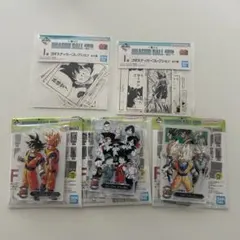一番くじ ドラゴンボール 40th コマステッカー ACLLECT まとめ売り