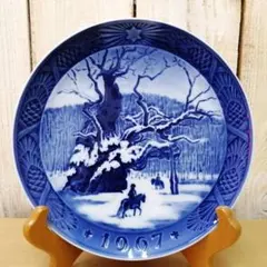 ロイヤルコペンハーゲンイヤープレート1919年/大正8年 ロイヤルコペンハーゲンイヤープレート1919年/大正8年 【公式通販】