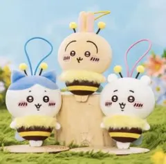 ちいかわ ハチワレ うさぎ ハチさん マスコット 3体セット - メルカリ