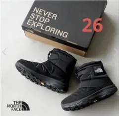 新品 THE NORTH FACE ノースフェイス ヌプシブーティ ロゴショート