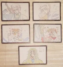 鬼滅の刃　ユーフォーテーブルダイニング　おすそ分けポスカ　黒死牟、獪岳、善逸