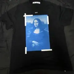 今日だけOff-White モナリザプリント Tシャツ ブラック LG-425 - メルカリ