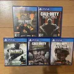 コールオブデューティ PS4ソフト 5本セット