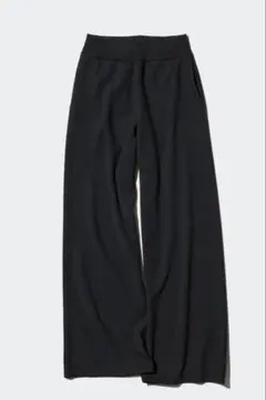 UNIQLO ウォッシャブルミラノリブニットパンツ