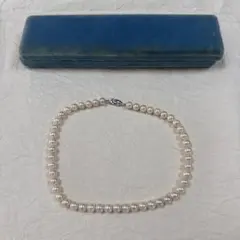 本真珠 パールネックレス 松坂屋ケース 全長40cm φ6.5mm Silver - メルカリ
