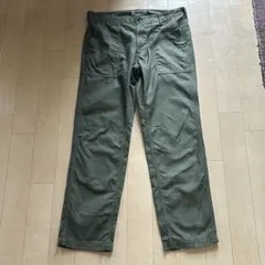 FOB FACTORY ベイカーパンツ オリーブ　Ｌサイズのサムネイル