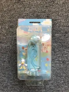 ディズニードナルドダックストラップ水色 1個