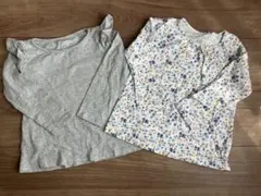 ロンT　100cm 女の子　花柄