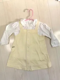 【美品】春色ジャンパースカート