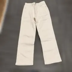 Dazy ベージュ ストレートデニム M シンプル