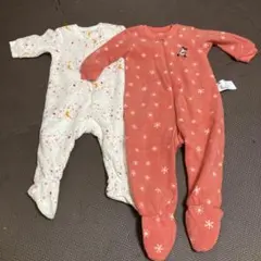 ユニクロ　フリース　ロンパース　70 80