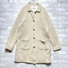 チャオパニックティピー キルティングジャケット F ベージュ ミドル丈 シンプル