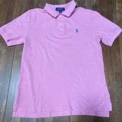 POLO RALPH LAUREN ピンクポロシャツ M