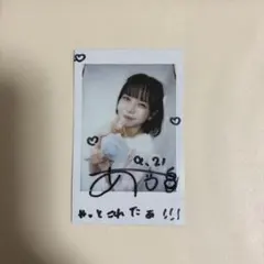 前田かおりさん直筆サイン入りチェキ1枚 - メルカリ