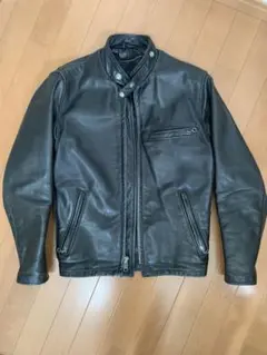 schott シングルライダース 80s ビンテージ　USA 製　サイズ　34 USA製 SCHOTT シングル ライダース レザージャケット ブラック