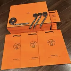 激レア hermes ロングリボン 箱 袋 10点セット
