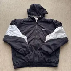 ブラウニーヴィンテージ XL相当 裏ボア ナイロンジャケット 黒