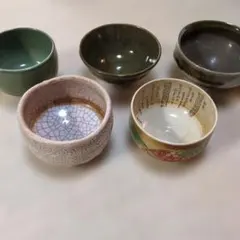薄茶茶碗まとめ売りのサムネイル