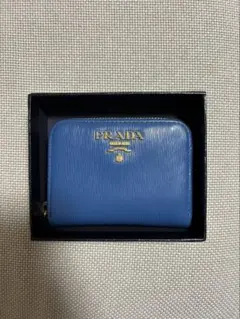 PRADA SAFFIANO TRIANG コインケース BLUETTE - メルカリ