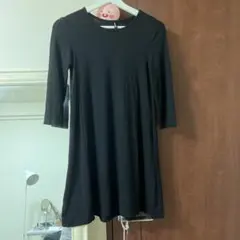 ブラック　ミニワンピース　フレア　H&M  ボーダーワンピース　タイトワンピース