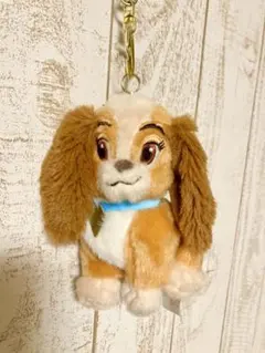 ディズニーストア わんわん物語 レディ ぬいぐるみ キーホルダー キーチェーン