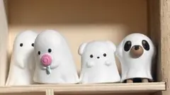 ならぶんです。 ちっちゃなおばけさん2