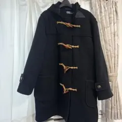 USA製Polo Ralph Laurenウール100% コート ブラックL