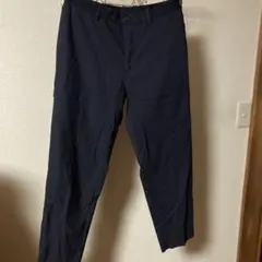 紺色カジュアルパンツ