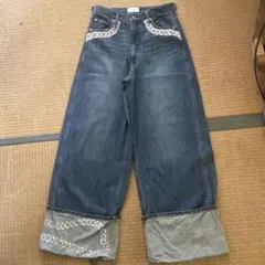 soerte WIDE STRAIGHT ROOL UP DENIM サイズ2のサムネイル