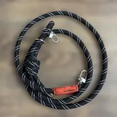 topologie トポロジー スマホショルダーストラップ ロープ 8mm 黒
