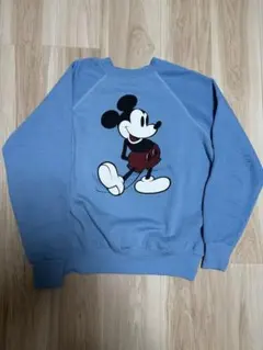 70s 80s USA製 Disney 白足ミッキー スウェット 神サイズ 美品 - メルカリ