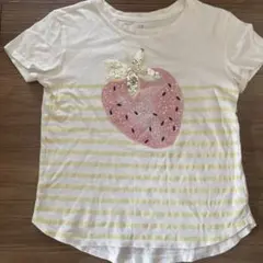 GAP キラキラいちごTシャツ　130