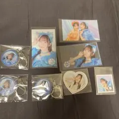 真中まな ラッフル かがみ アクキー キーホルダー ステッカー カード まなふぃ