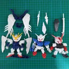 SDガンダム SDEX-STANDARD 3体セット 　組み立て済　ジャンク